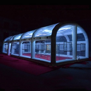 Location de discothèque gonflable pour fête en plein air, grande tente de fête gonflable pour événements en plein air avec éclairage LED - Product Image 5