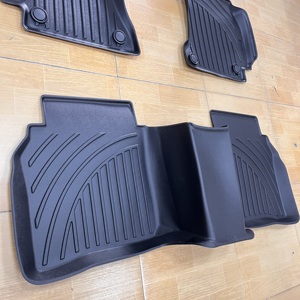 Tapetes de Piso 3D 5D TPE para <span class=keywords><strong>Mercedes</strong></span> Benz <span class=keywords><strong>Clase</strong></span> <span class=keywords><strong>E</strong></span> W213 E200 E250 E300 E43 AMG, Accesorios Interiores para Autos con Volante a la Derecha, 3 Piezas - Product Image 3