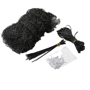 Bền Phong Cách Hiện Đại Dây Thép Mèo Net Đen UV Kháng Cộng Với <span class=keywords><strong>Nylon</strong></span> An Toàn Và An Toàn Bảo Vệ Net Cho Mèo - Product Image 6