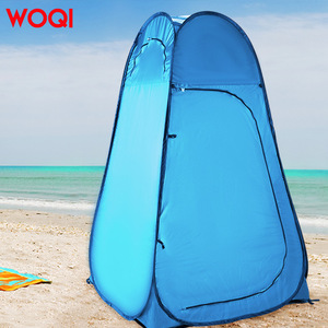 Tente de douche portable extra large WOQI pour l'extérieur, 120x120x190cm, imperméable, avec cadre en aluminium - Product Image 4