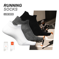 Chaussettes de sport de compression professionnelles pour marathon, respirantes à la cheville, personnalisées pour la course à pied