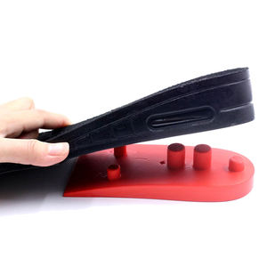 Wholesale Unisex 3cm Taller PU Shoe <b>Insert</b> Two Layers Hidden Boosting Insoles Height Increase Insole <b>for</b> Shoe - Product Image 5