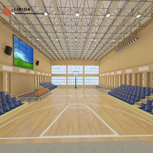 Bộ khung thép tiền chế nhà thi đấu bóng rổ, nhà tập thể dục bằng thép - Product Image 3