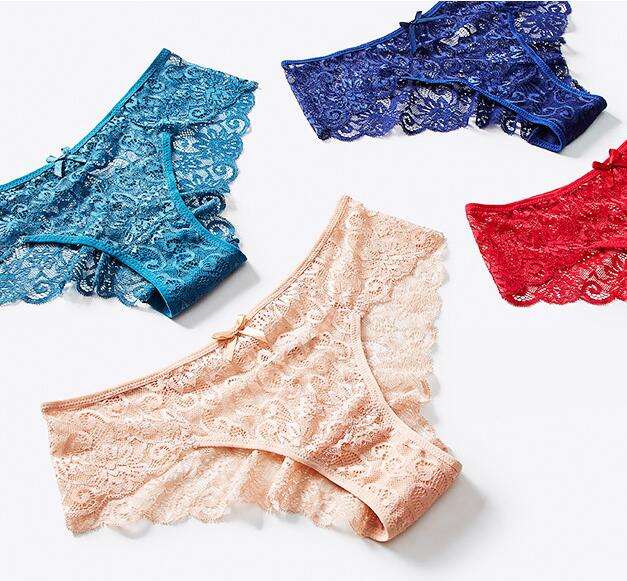 Wholesale New Style Breathable Women Underwear Fashion Lace Women Panties