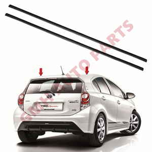 Juego de molduras de techo de 2 75552-52190 para Toyota Prius C 2012-2021 Moldura de goteo de techo LH & RH Barra embellecedora de techo para Aqua 2009-2016 - Product Image 1