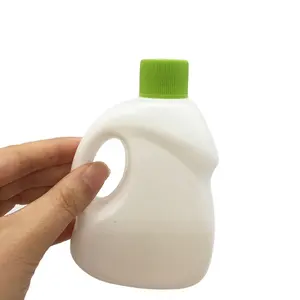 100毫升塑料洗衣瓶迷你尺寸易于旅行PE液体洗涤剂瓶化妆品瓶