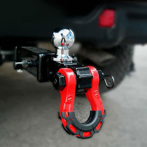 Heavy Duty Forgé Manille 4x4 <span class=keywords><strong>Attelage</strong></span> De Récupération 3/4 "D Anneau <span class=keywords><strong>Remorque</strong></span> <span class=keywords><strong>Attelage</strong></span> Récepteur Hors Route SUV Camion Remorquage Accessoires - Product Image 1