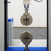 Machine d'essai de traction universelle électronique automatique UTM pour l'essai de résistance à la fatigue de flexion de torsion d'abrasion de tension en plastique en acier