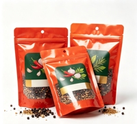 Sacs Doypack Personnalisés Colorés 500 pièces Faible MOQ Qualité Alimentaire PET/PA/AL/CPP pour Gâteaux Sucrés avec Fermeture Éclair Impression Numérique ZhiYe