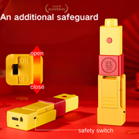 Briquet à arc plasma DEBANG, briquet USB, télécommande sans fil, briquet pour feux d'artifice, briquet rechargeable pour cigarettes, verrouillage de sécurité