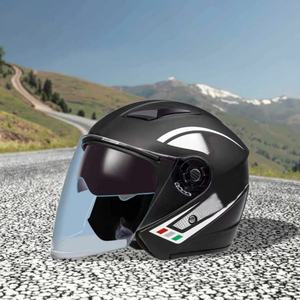 Cascos Jet Personalizables al por Mayor Directo de Fábrica, Resistentes a los Rayos UV, Suaves y Cómodos, para Hombre y Mujer, a Prueba de Viento - Product Image 1