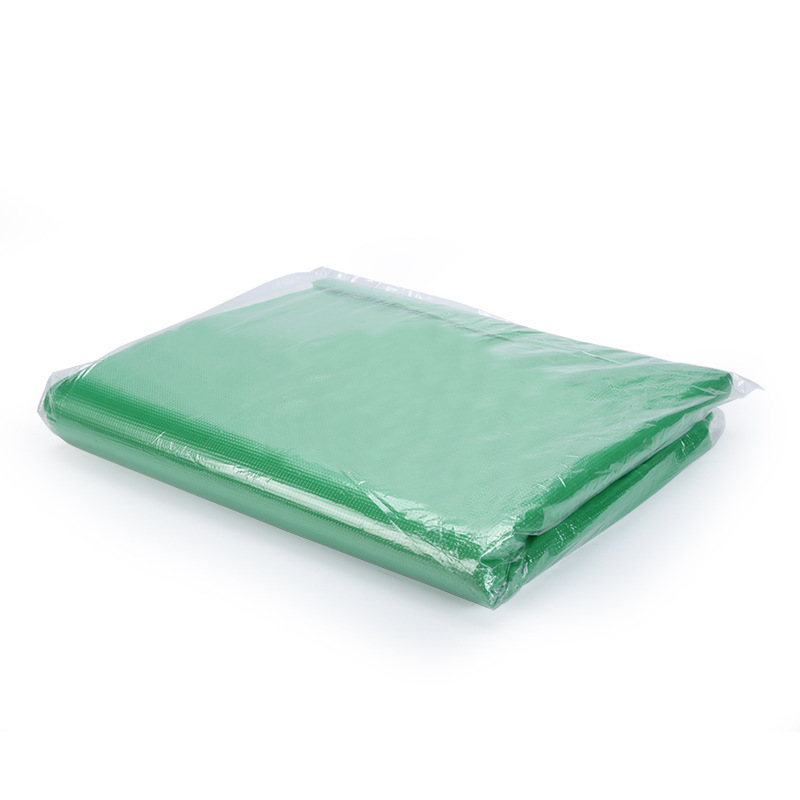 Bolsa de basura verde con tapa plana, 60x80B [versión delgada]