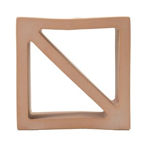 Pannello Decorativo in Terracotta Stile Eiffel con Design Quadrato Traforato per Pareti Divisorie - Product Image 4