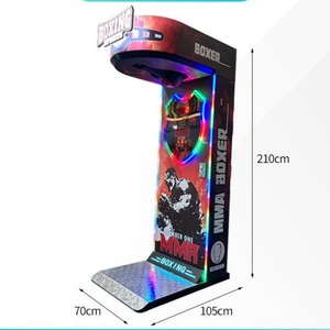 เครื่องเกมส์ชกมวยหยอดเหรียญ วัดแรงตีด้วยคะแนนดิจิตอล สำหรับใช้ในสวนสนุกและห้างสรรพสินค้า - Product Image 4