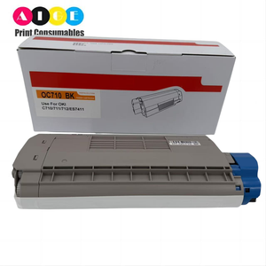 Cartuccia Toner bianca di alta qualità C710 compatibile per <span class=keywords><strong>stampante</strong></span> <span class=keywords><strong>OKI</strong></span> C710 C711 C711n C711dn fotocopiatrici <span class=keywords><strong>OKI</strong></span> cartucce Toner - Product Image 1