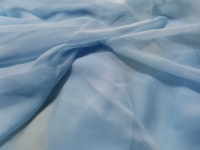 Pur bleu femmes robe maillots de bain en mousseline de soie française tissu industriel à séchage rapide 95% Nylon 5% Spandex bas quantité minimale de commande maille tissu fil