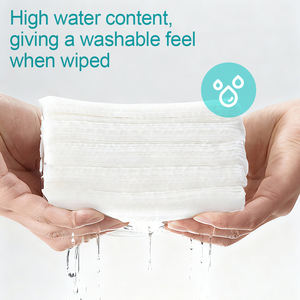婴儿湿巾 50 片 温和柔软厚实防过敏无纺布湿巾家庭装翻盖式 OEM 批发卡通设计 - Product Image 2