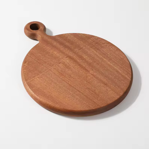 Planche à découper ronde en bois de cerisier avec trou pour la poignée - Product Image 2