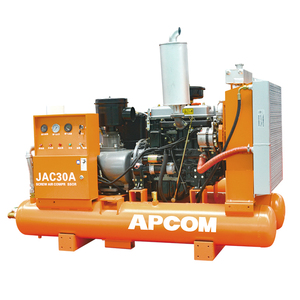 <span class=keywords><strong>Compresseur</strong></span> d'air à <span class=keywords><strong>vis</strong></span> portable APCOM 8bar 40kw 50HP diesel 180cfm JAC30A pour <span class=keywords><strong>chantier</strong></span> de construction et exploitation minière - Product Image 2