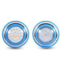 La longue durée RVB fixé au mur Dimmable imperméabilisent les lumières menées rondes de piscine IP68 avec à télécommande