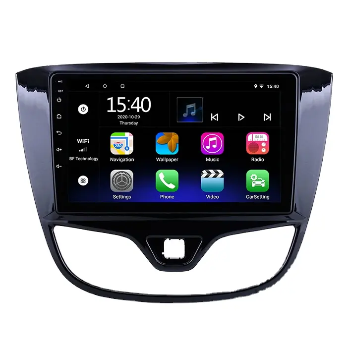 Autoradio 9 ", Android 7.1, 2 go ram, 32 go rom, écran tactile 2.5D, GPS, 2 Din, pour voiture Opel Karl, vin rapide (2017, 2019)