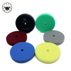 Ghi nhãn tư nhân 5 inch xe chi tiết đánh bóng Pad Kit hình dạng cổ điển Buffing <span class=keywords><strong>Pads</strong></span> cho xe cơ thể tùy chỉnh xe chi tiết sản phẩm - Product Image 2