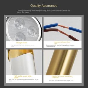 โคมไฟระย้าแก้วดีไซน์แบบนอร์ดิกที่ทันสมัยสำหรับบ้านหรือโรงแรมโคมไฟห้องครัว - Product Image 2