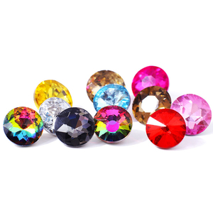 Mới Đến Pha Lê Embellishments Vòng Rhinestone Kim Cương Acrylic Bọc Rhinestone Pha Lê Acrylic Nút Cho Sofa - Product Image 6