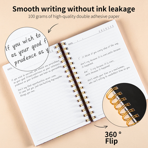 <span class=keywords><strong>2025</strong></span> A5 chương trình nghị sự kế hoạch cuộn dây máy tính xách tay Nhật ký nhựa xoắn ốc cuộn dây ràng buộc máy tính xách tay in ấn cuốn sách CuộN - Product Image 2