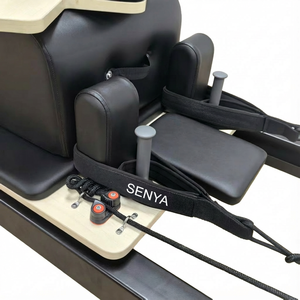 Máquina Reformer Comercial de Aluminio Negro Ajustable para Salud con Embalaje de Madera para Reformer de Aluminio Negro - Product Image 2