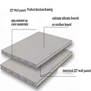 Tablero de pared de partición de espuma EPS ignífugo, nuevo Material de construcción para Panel sándwich Exterior, bloque de construcción para Nueva construcción - Product Image 6