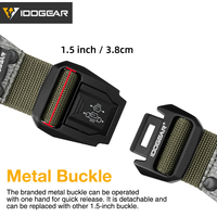 Sabuk Taktis IDOGEAR 2 Inci Lepas Cepat Ranger Green MOLLE Dengan Sabuk Dalam dan Luar Ringan untuk Pria