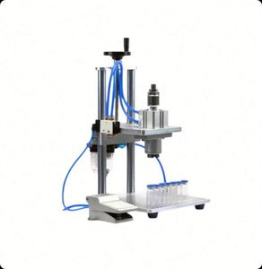 Máquina Tapadora de Viales Semiautomática Comercial con Pedal para Operaciones, Tapadora de Ampollas de Alta Eficiencia - Product Image 1