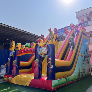 Scivolo Gonfiabile per Feste per Bambini, Scivolo Commerciale a Tema Cartone Animato, Scivolo Gonfiabile <span class=keywords><strong>di</strong></span> <span class=keywords><strong>Mario</strong></span> - Product Image 3