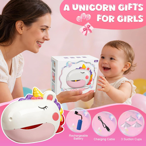 Jouets de bain pour enfants, machine à bulles rechargeable, machine à bulles automatique avec 12 musiques, jouet aquatique pour baignoire et douche, jouets de bain pour bébé - Product Image 6