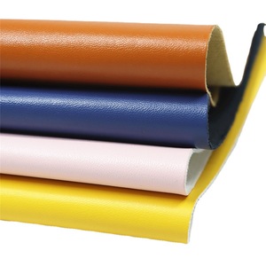 Cuir PU régénéré 0,7 mm gaufré imperméable pour chaussures, fabriqué à Dongguan - Product Image 1