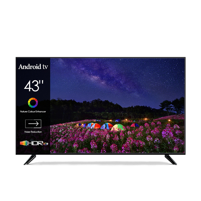 Wholesale 43" Pulgadas 4K LED TV Televisor 50 Inch Android Smart TV With DVB T2 S2 65inch Digital LED TV