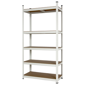 5 Tier Adjustable Boltless <b>Racks</b> Heavy Duty Steel Storage Shelving Industrial Metal Garage <b>Shelf</b> - Product Image 2