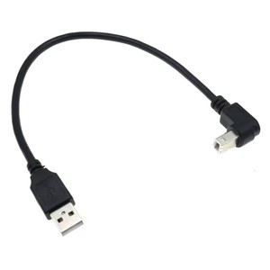 Câble USB 2.0 <span class=keywords><strong>A</strong></span> vers <span class=keywords><strong>B</strong></span> Type <span class=keywords><strong>A</strong></span> mâle vers mâle à 90 degrés (<span class=keywords><strong>haut</strong></span>, <span class=keywords><strong>bas</strong></span>, <span class=keywords><strong>gauche</strong></span> et <span class=keywords><strong>droite</strong></span>) pour imprimante d'étiquettes Canon, Epson, HP, ZJiang, DAC - Product Image 3