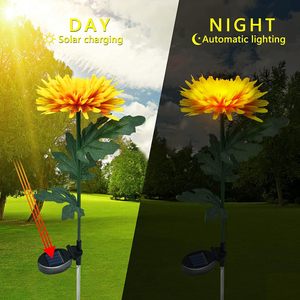 Lámpara Solar Decorativa para Jardín con Forma de Flor, Encendido Automático al <span class=keywords><strong>Anochecer</strong></span>, para Caminos <span class=keywords><strong>y</strong></span> Paisajes - Product Image 6