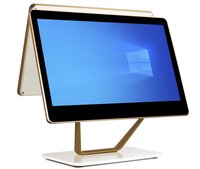 Terminal POS Android Portátil con Pantalla Táctil Capacitiva de 15.6 Pulgadas, NFC Integrado, Impresora Térmica de 58 mm, SSD de 128 GB, 1 Año de Garantía