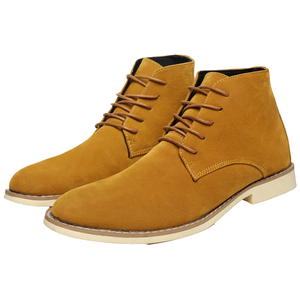 Men's Chelsea <b>Boots</b> Winter Outdoor Waterproof Ankle Height Sneakers Non-Slip Dress Casual Leather Shoes Autumn Light EVA Shoes - Product Image 1