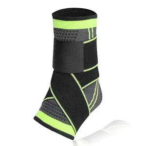 Suporte de tornozelo para mulheres e homens, cintas de tornozelo de compressão ajustável para proteção esportiva, cinta de pé para torcido