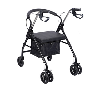 <b>Walker</b> <b>Rollator</b> QZ-603 With Seat And Brake For Elderly Mobility Assistance - Product Image 4