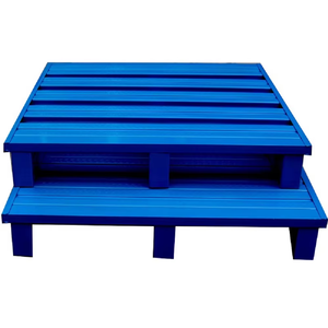 Paleta Metálica Industrial de Acero para Montacargas de Entrada Bidireccional, Resistente y Personalizada <span class=keywords><strong>Yuge</strong></span>, con Recubrimiento en Polvo, de Una Sola Cara - Product Image 2