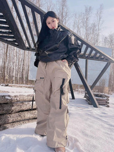 Pantalones de Esquí y Snowboard Extra Grandes para Hombre y Mujer, Impermeables, Transpirables, Térmicos, Pantalones de Nieve Cálidos para Invierno, Pantalon De Nieve Mujer - Product Image 1