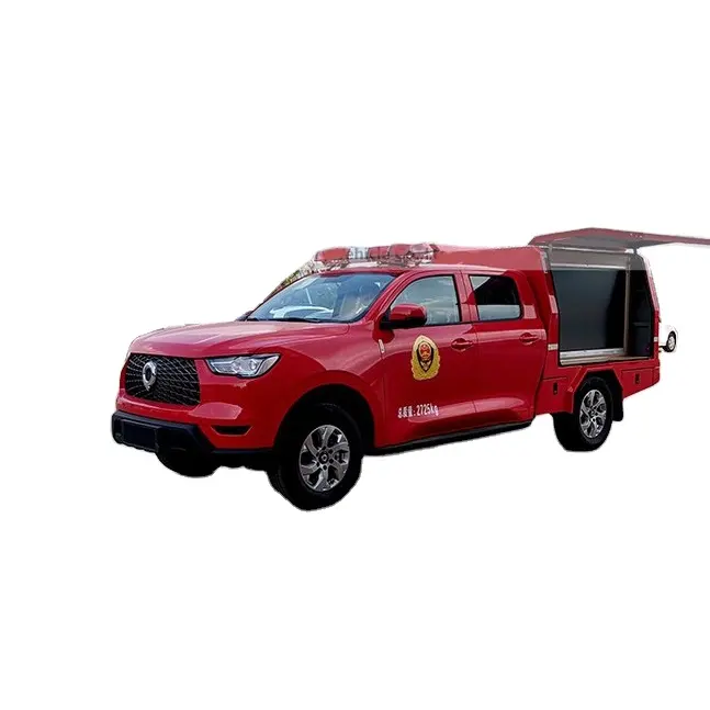 UAV information processing vehicle mini forest fire fighting equipment truck