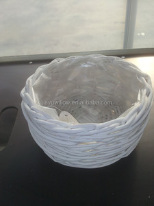 Lớn Mây Giỏ Tường Treo Nhà Máy Móc Áo Giỏ Cho Các Nhà Máy Ngoài Trời Hoa Trồng Wicker Nhà Máy Móc Áo Giỏ - Product Image 3