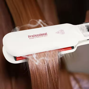Top Selling Steam Infrared Hair Straightener Hair Straight Treatment New Arrival Vapor Hair Straightening Flat <strong>Iron</strong> - Product Image 1