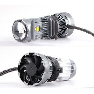 หลอดไฟหน้า LED เลนส์ M01U สว่างมาก H4 6500K 12V 120W 12000LM กันน้ำได้สูง/ต่ำสำหรับรถยนต์และรถจักรยานยนต์ - Product Image 5